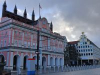  Rostocks Rathaus und das 