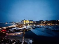 1. Tag - Blick aus unserem Four Elements Hotel in Amsterdam