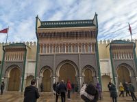 134) Ehemaliger Königspalast Fèz, Marokko