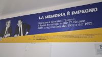 Den Richtern Falcone und Borsellino gewidmet: Erinnern braucht Kraft.