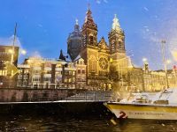 2. Tag - Grachtenrundfahrt zum Amsterdam Light Festival 