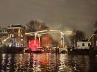 2. Tag - Grachtenrundfahrt zum Amsterdam Light Festival 