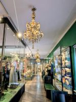 Stilvolles Ambiente im 1. Obergeschoss des Volkskunstmuseums. 