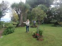 Führung durch die herrliche Gartenanlage der Quinta Splendida mit Paula