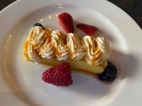 dazu ein süßes Dessert