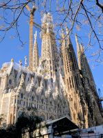 Die ehrwürdige Sagrada Familia.