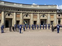 Wachablöse am kgl. Schloss