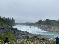 Wasserfall Laksforsen