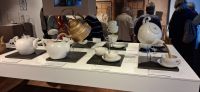 Teezubereitung Exponat Teemuseum Norden