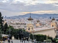 Blick vom Nationalmuseum Richtung Stadt 