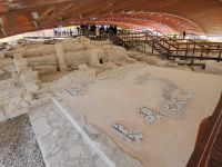 archäologische Ausgrabungsstätte von Kourion