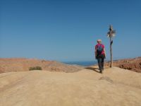 Abstecher  beim Canyon Skazka am Issyk-Kul-See