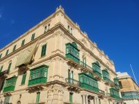 Balkone und Erker/Valletta/Malta