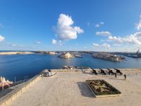 Upper Barracca Gardens/Blick auf 