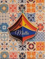 Kachel mit Luzzo-Motiv/Malta