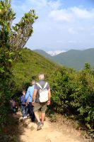 Wanderung auf dem Dragonsback - Hongkong 