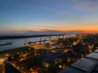 Blick vom Hotel nach Westen