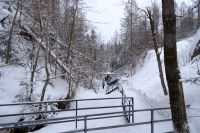 Winterwanderung durch den Vulkanischen Steinwald in Changbaishan - China