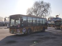Bus im Sibirischer Tiger Park in Harbin - China