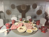 Hot Pot Abendessen im Iglo in Harbin - China