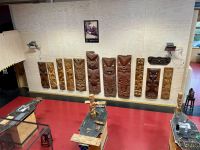 10. Tag: Rotorua bis Tongariro-Nationalpark – Besuch von „Te Puia“ in Rotorua – Holzwerkstadt