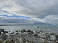13. Tag: Wellington bis Kaikoura – Abendstimmung in Kaikoura