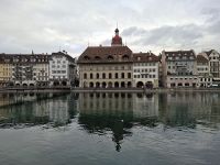 Luzern - Blick zum Rathaus