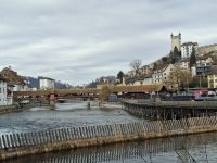 Luzern - Nadelwehr mit Spreuerbrücke