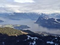 Auffahrt zum Pilatus-Kulm...