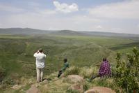 Blick in den Olmoti-Krater