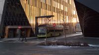 Trondheim - E-Busse werden an der Endstation geladen