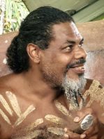 Aborigine Mann in Kauranda