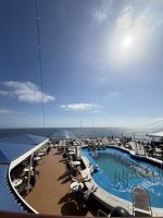 Deck 6! Hafen Madryn, Argentinien.