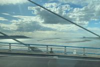 auf der Brücke der Normandie