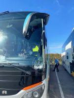 unser Bus wurde angefahren :-(