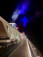 Abends auf Deck 14 ...