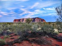 Sonnenaufgang am Ayers Rock Uluru