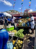 Auf dem Markt in St. George's
