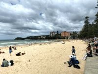 Strand in Manly, Sydney