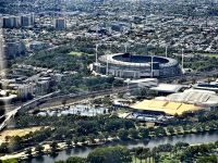 Hier finden die berühmten Australien Open Tennisspiele statt