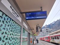 Bahnhof von Chur, Abfahrt nach Arosa