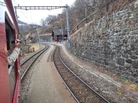 Viele kleine Bahnstationen