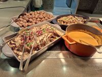 Abend-Buffet auf der MS Botnia