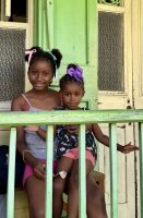 Überall freundliche Menschen in Roseau