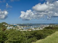 Blick auf die Indigo Bay