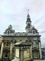 Blick auf das Rathaus von Dunedin