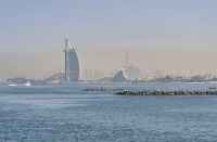 Yachtausflug, Blick Richtung Burj Al Arab