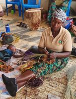 Handarbeit - Körbeflechten