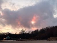 Polen, Kolberg, Sonnenaufgang