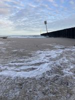 Polen, Kolberg, Sonnenaufgang 